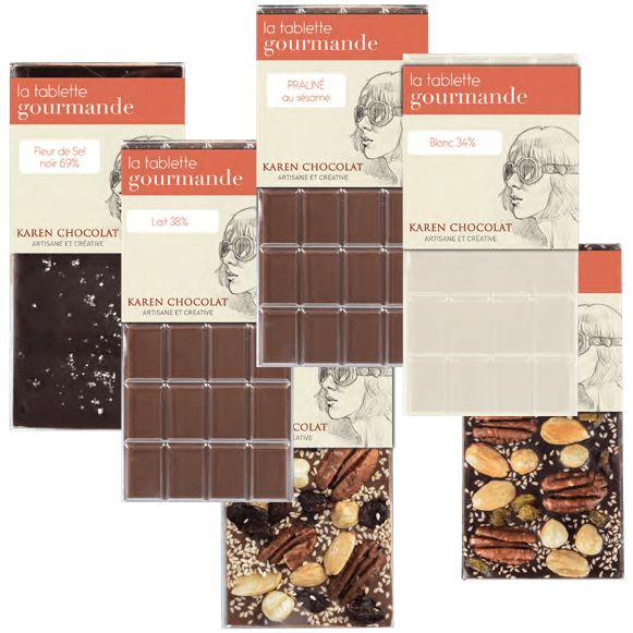 Karen Chocolat : La Tablette Gourmande