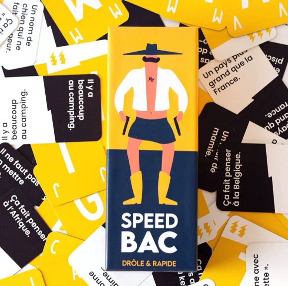 Jeu le Speed bac jaune