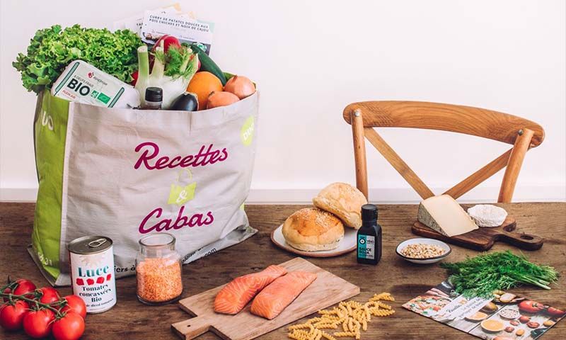 Paniers de repas à cuisiner - RECETTES & CABAS